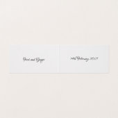 Invitations de mariage Skulls et Poppies (Inside Unfolded)