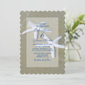 Invitations de mariage Starfish Beach (Debout devant)