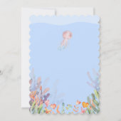 Invitations de mariage sur la plage personnalisabl (Dos)