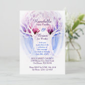 Invitations de mariage sur le feu et la glace - Cr (Debout devant)