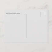 Invitations de mariage Thanksgiving Dusty Blue Ora (Dos)