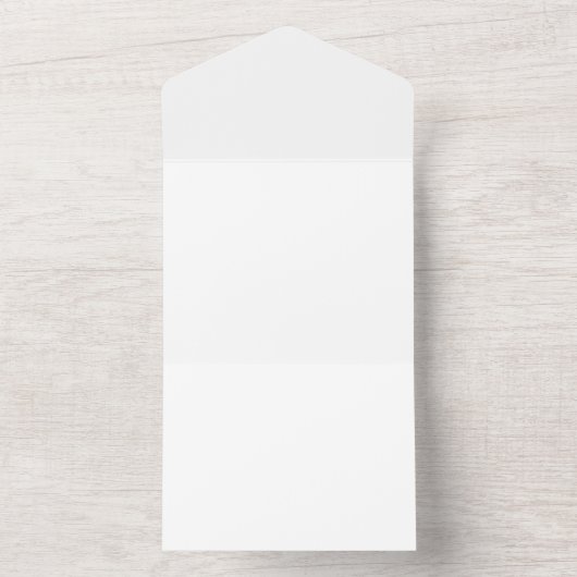 Invitations de mariage tout-en-un | Script élégant (À l'intérieur)