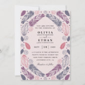 Invitations de mariage traditionnelles navajo (Devant)