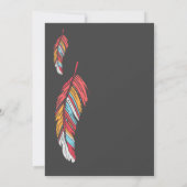 Invitations de mariage traditionnelles navajo (Dos)