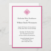 Invitations de mariage uniques (Devant / Derrière)