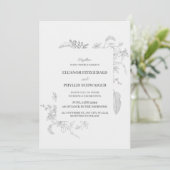Invitations de mariage uniques (Debout devant)