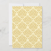 Invitations de mariage victoriennes élégantes (Dos)