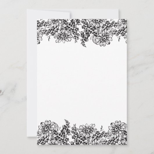 Invitations de mariage vides (Devant)