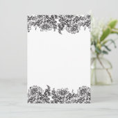 Invitations de mariage vides (Debout devant)