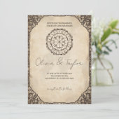 Invitations de mariage viking (Debout devant)