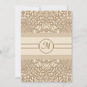 invitations de mariage vintage (Devant)