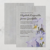 Invitations de mariage Vintages (Devant / Derrière)