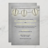 Invitations de mariage Vintages (Devant / Derrière)