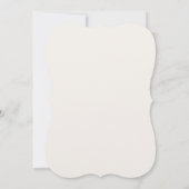 Invitations de Mariages de automne Ombre personnal (Dos)