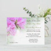 Invitations de Mariages ou de fêtes aux Azaleas ro (Debout devant)