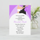 Invitations de mariées et de mariées à la douche n (Debout devant)