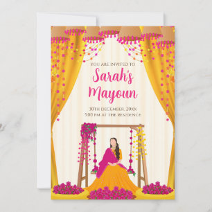 Invitations de Mayoun Invitations de Haldi Invitat