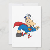 Invitations de médecins super-héros (Devant)