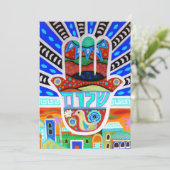 Invitations de Mitzvah de barre de batte (Debout devant)