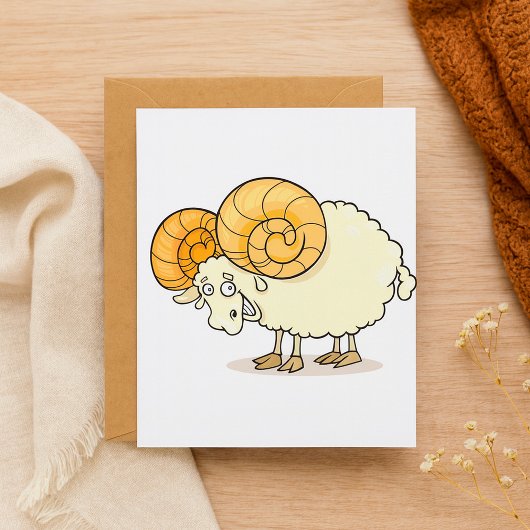Invitations de mouton de bélier