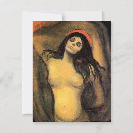 Invitations de Munch Madonna (Devant)