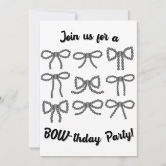 Invitations de Navajo Pearl Bow