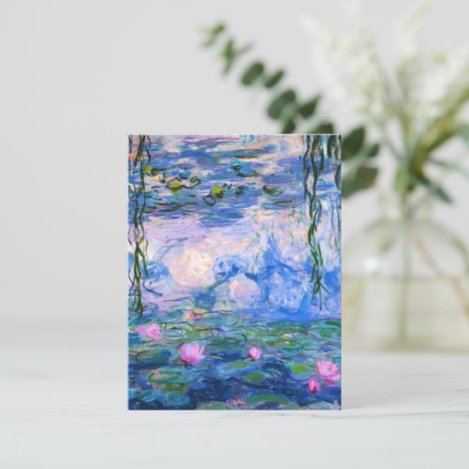 Invitations de nénuphars de Monet (Debout devant)