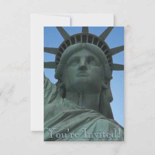 Invitations de New York personnalisées RSVP de New (Devant)