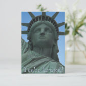 Invitations de New York personnalisées RSVP de New (Debout devant)