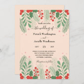 invitations de noces de noces (Devant / Derrière)