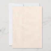 Invitations de noces de pin blanc (Dos)