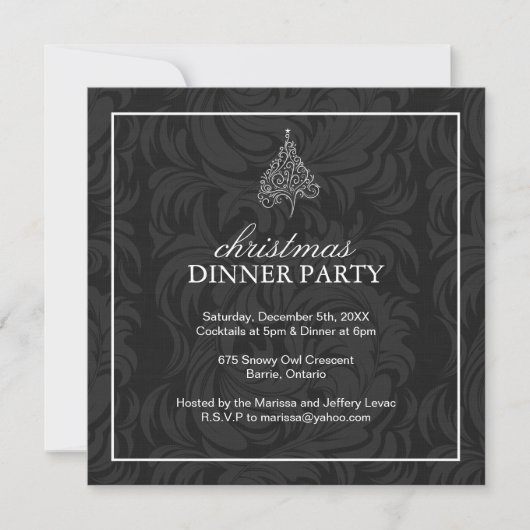 Invitations de Noël (Devant)