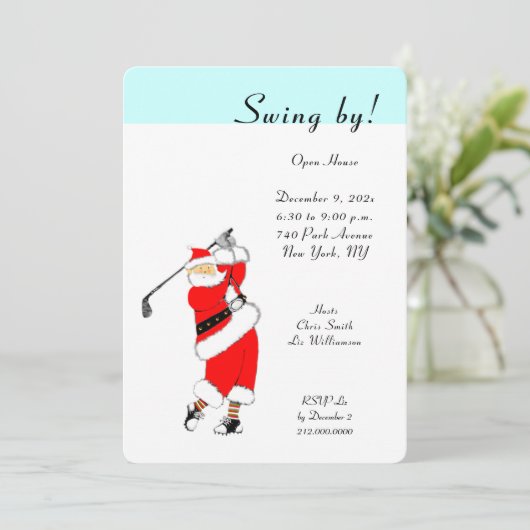 Invitations de Noël (Debout devant)