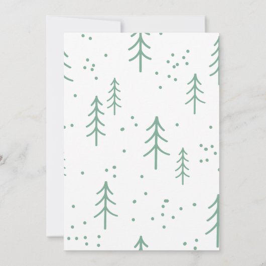 Invitations de Noël (Dos)