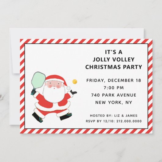 Invitations de Noël (Devant)