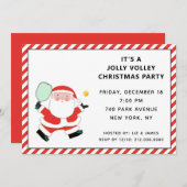 Invitations de Noël (Devant / Derrière)