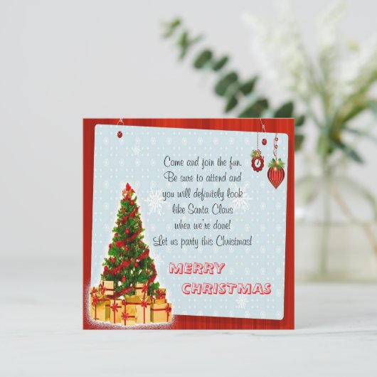 Invitations de Noël (Debout devant)