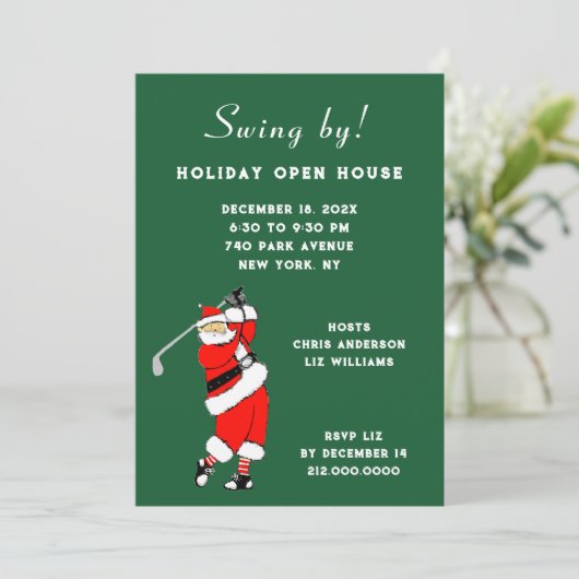 Invitations de Noël (Debout devant)