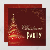 Invitations de Noël (Devant / Derrière)