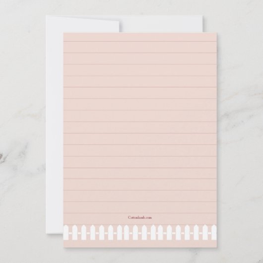 Invitations de Noël (Dos)