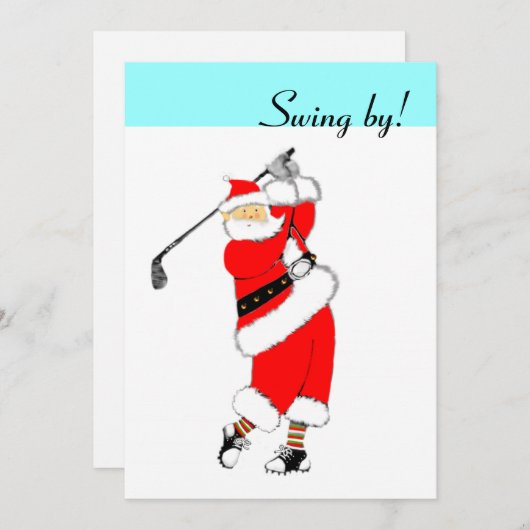 Invitations de Noël (Devant / Derrière)