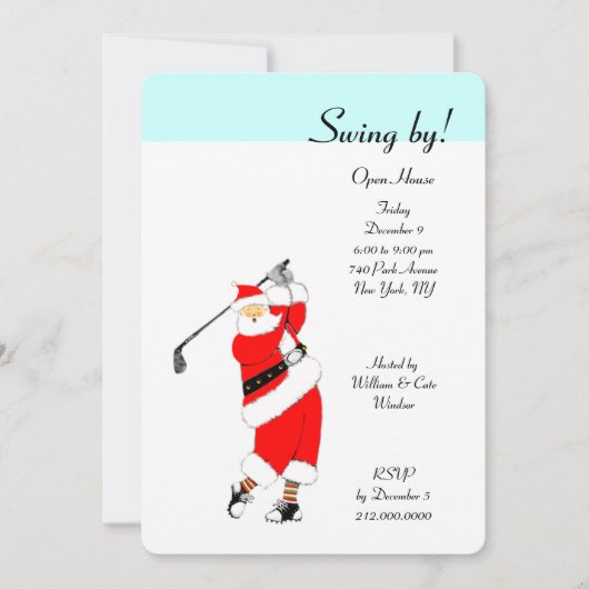 Invitations de Noël (Devant)