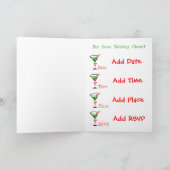 Invitations de Noël (Intérieur)