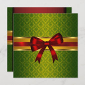 Invitations de Noël (Devant / Derrière)