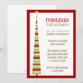 Invitations de Noël (Devant / Derrière)