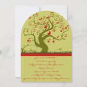 Invitations de Noël à la fête de Noël de mignonne  (Devant)