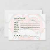 Invitations de Noël aux Père Noël d'Amérique Afric (Dos)