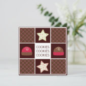 Invitations de Noël Cookie Exchange Party (Debout devant)