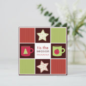 Invitations de Noël Cookie Exchange Party (Debout devant)