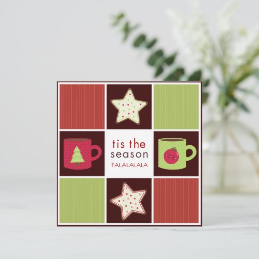 Invitations de Noël Cookie Exchange Party (Debout devant)